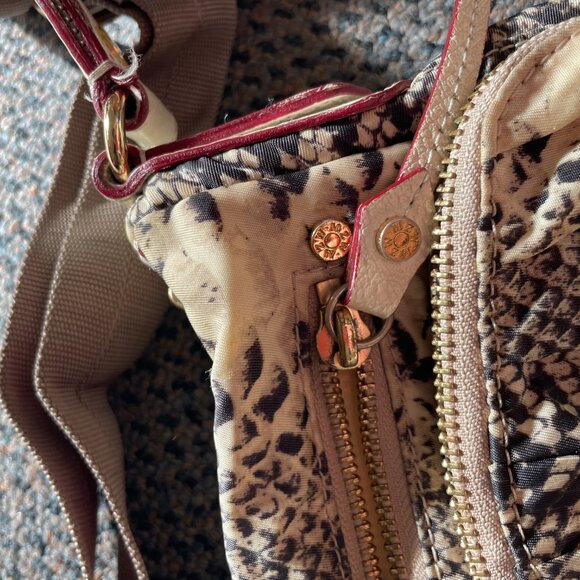 MZ Wallace Mia Snakeskin Print Crossbody Bag - Picture 7 of 10